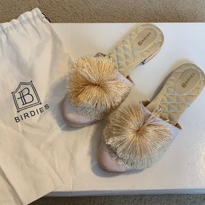 Champagne Bridies slippers